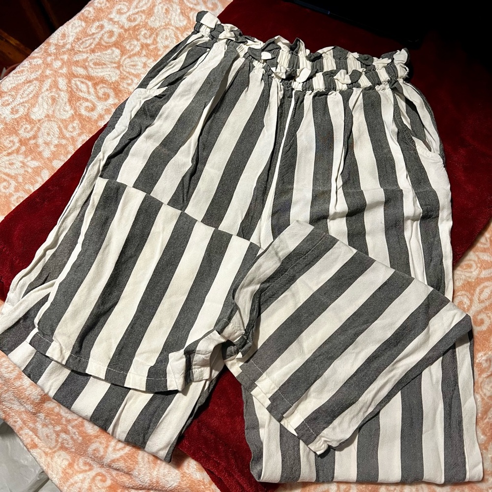 American Eagle Outfitters Monochrome Striped Pants